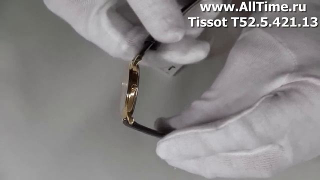 Мужские наручные швейцарские часы Tissot T52.5.421.13 смотреть онлайн