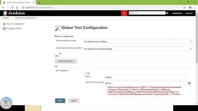 Configure/Setup GIT for Jenkins смотреть онлайн