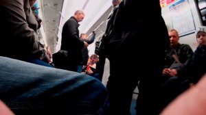 Поездка от Станции Метро “Комендантский Проспект“ до Станции “Садовая“ в Вагоне: №1105, 5 Линия