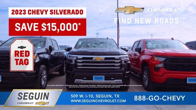 'Tis The Season To Save Big At Seguin Chevrolet's Red Tag Sales Event! смотреть онлайн