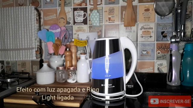 Unboxing Chaleira Cadence Iluminatta | Comprinha Boa|