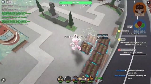 🔴LIVE | [CROOKS] INSANE DIFFICULTY - Roblox Tower Defense смотреть онлайн