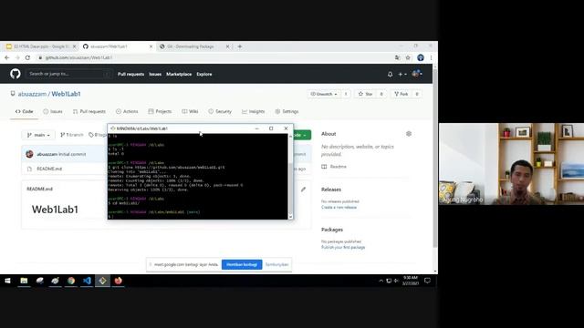 Tutorial Cara Penggunaan Git Version Control смотреть онлайн