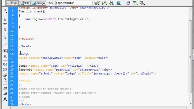 3 JavaScript Tutorial: Javascript textbox validation смотреть онлайн