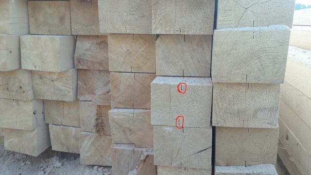 Функция против растрескивания бруса