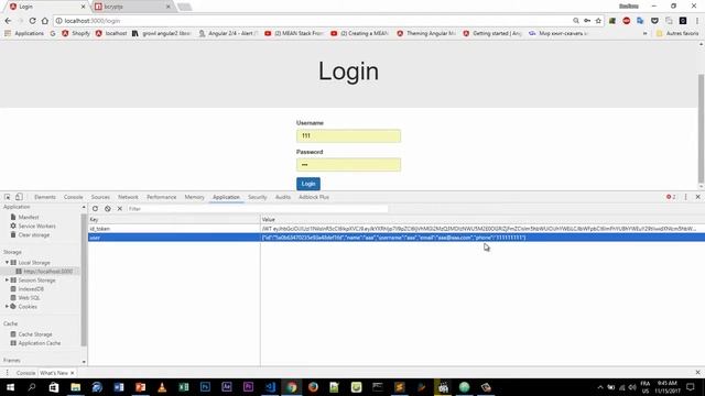 MEAN stack login authentication darija maghribiya Partie-1 смотреть онлайн