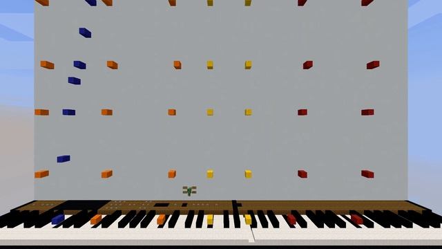 [Minecraft Piano] Red Zone смотреть онлайн