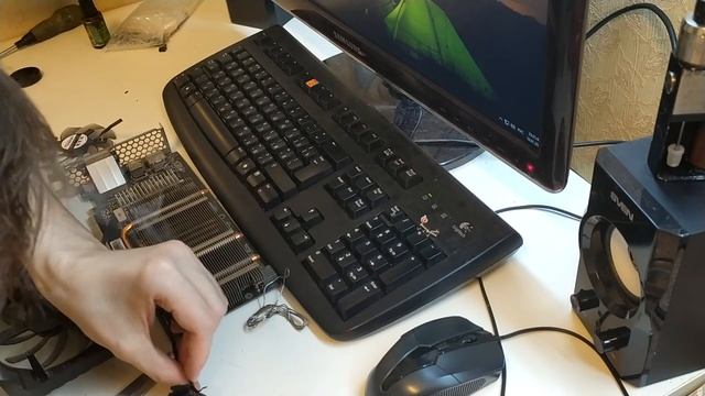 замена вентилятора видюхи gtx 1060 смотреть онлайн