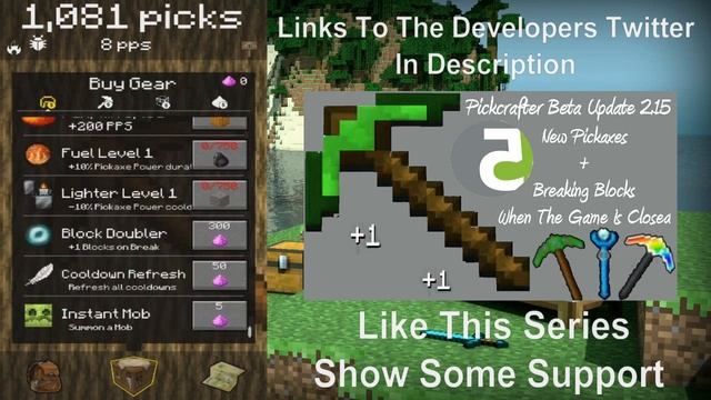 Let's Play Pickcrafter - Part 1 - New Game, New Update (Pickcrafter Playthrough) смотреть онлайн