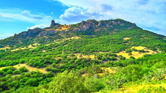 Крым. Карадаг. Красивые виды смотреть онлайн