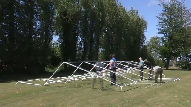 How To Erect 6m Gala Tent Marquee - Instructions & Guide Video Manual
