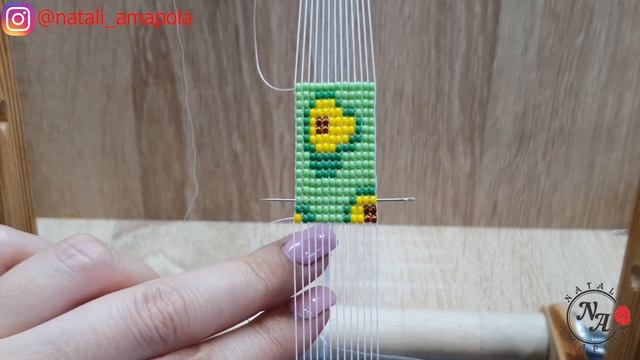 ? Фенечка с АВОКАДО из бисера/Фенечка из бисера на станке/Простые браслеты из бисера/Beaded bracele смотреть онлайн