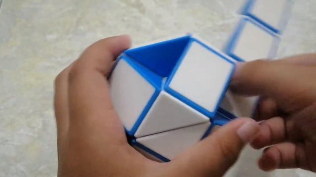 Cara membuat bola dari magic snake ( rubik snake) part 2 смотреть онлайн
