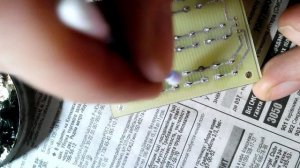 Пайка тактовых кнопок