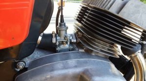 Настроил карбюратор Pacco на Яве 634