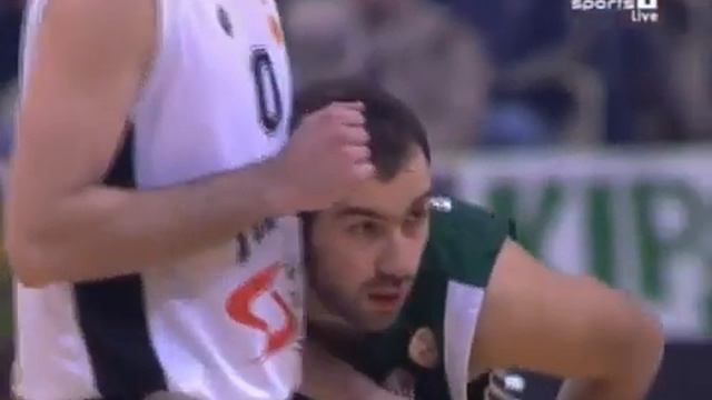 Panathinaikos Athens-Partizan Belgrade EuroLeague Top 16 MD1 2008-09 смотреть онлайн
