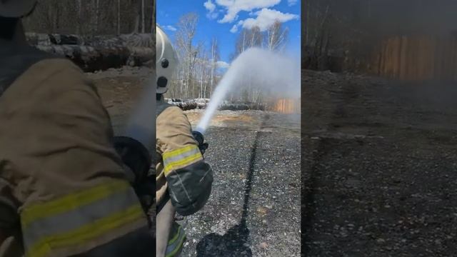 Испытание пожарных стволов КУРС, СРКУ смотреть онлайн