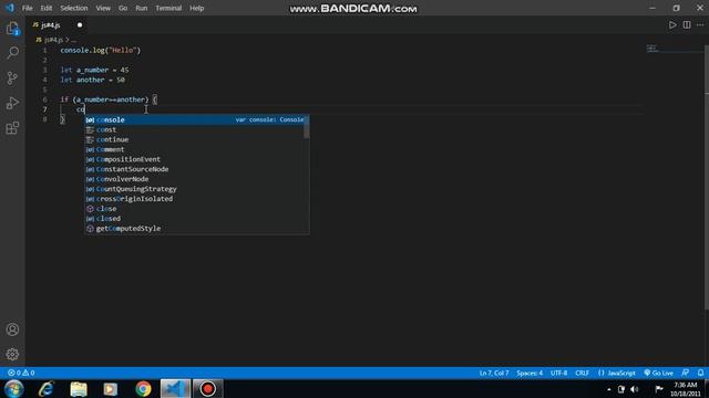 Javascript #4 if else смотреть онлайн