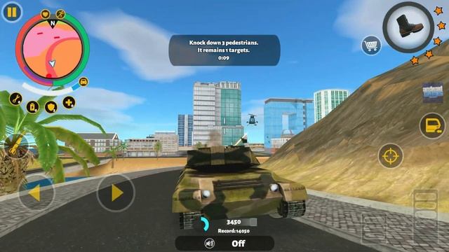 City Anti Hero Simulator #5 - Tank vs Police and Transformers - Android Gameplay смотреть онлайн