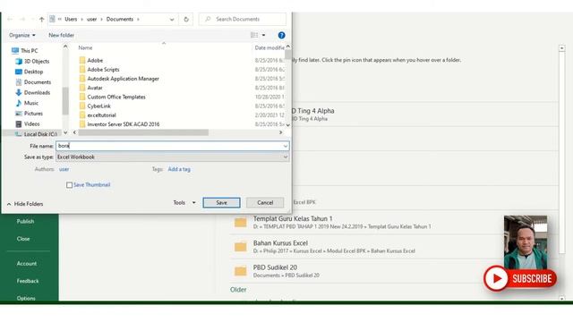 Cara untuk simpan fail excel dalam format read only. смотреть онлайн