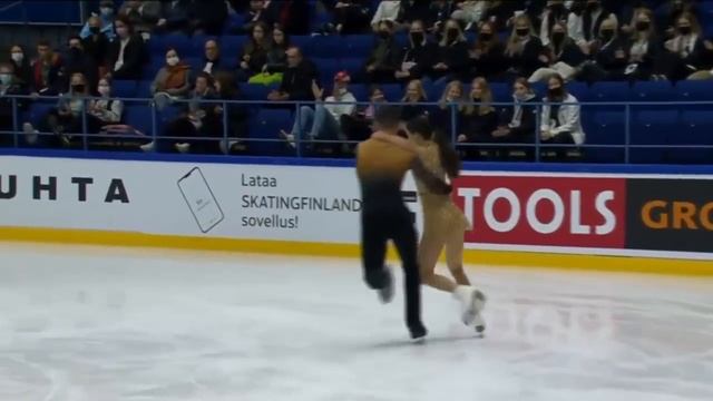 Lilah FEAR / Lewis GIBSON GBR Free Dance Finlandia Trophy 2021 смотреть онлайн