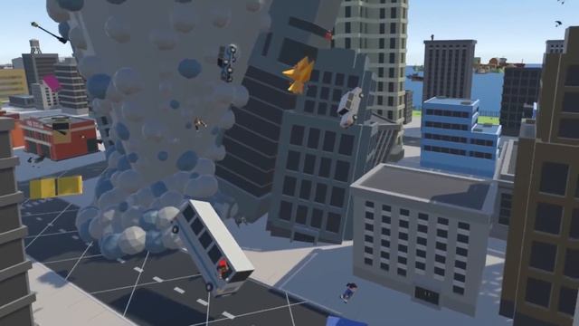 DISASTERS DESTROY THE WHOLE CITY! - Tiny Town VR Gameplay - Oculus VR Game смотреть онлайн