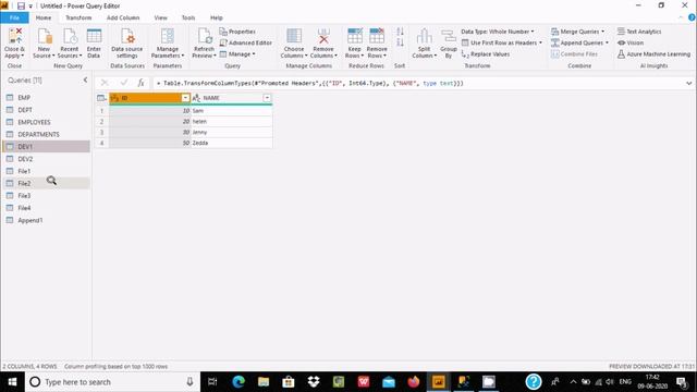 Append queries in Power Query / Power BI смотреть онлайн