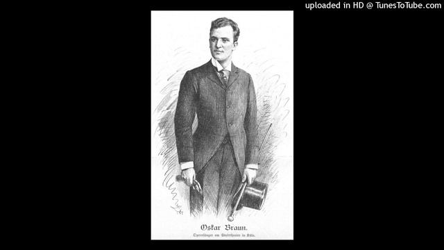 Oskar Braun: "La donna è mobile", Odéon 34367 dell'ottobre 1905 (In Si bemolle) смотреть онлайн