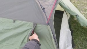 обзор палатки автомат Outventure 1 Second Tent 3