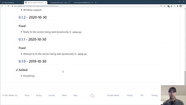 Making a Human Friendly Changelog by Following Keep a Changelog's Tips смотреть онлайн