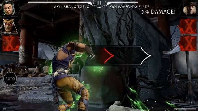 ГЕЙМПЛЕЙ ШАН ЦУНГА МК11/ СПЕЦПРИЕМЫ И БОЕВКА/ Mortal Kombat Mobile смотреть онлайн