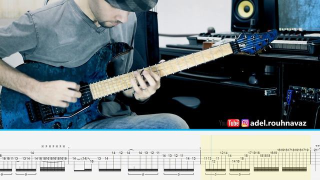 Ed Sheeran - Shape Of You (Solo+Tab by Adel Rouhnavaz) смотреть онлайн