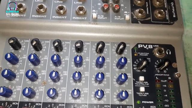 Pv8 Mixer Review ! Peavey 8 Channel Mixer смотреть онлайн