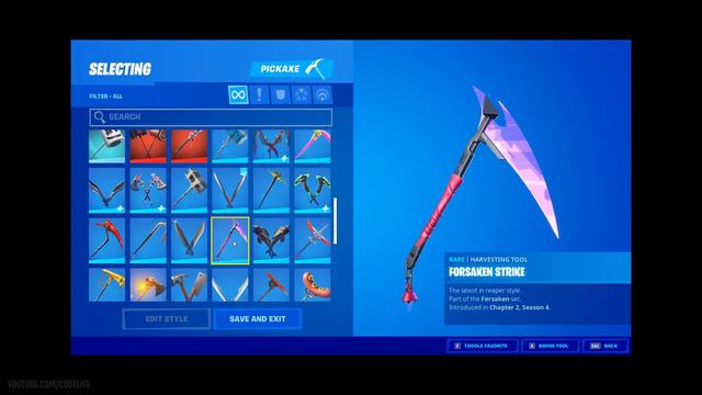 Why You Shouldn't USE The "Forsaken Strike" Pickaxe! - Fortnite Battle Royale смотреть онлайн