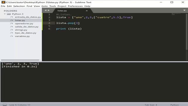 [Tutorial 11]? Listas en PYTHON ?Segunda Parte. смотреть онлайн