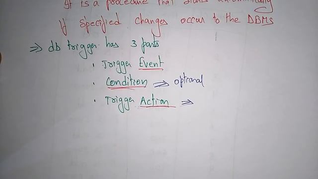 triggers in dbms смотреть онлайн