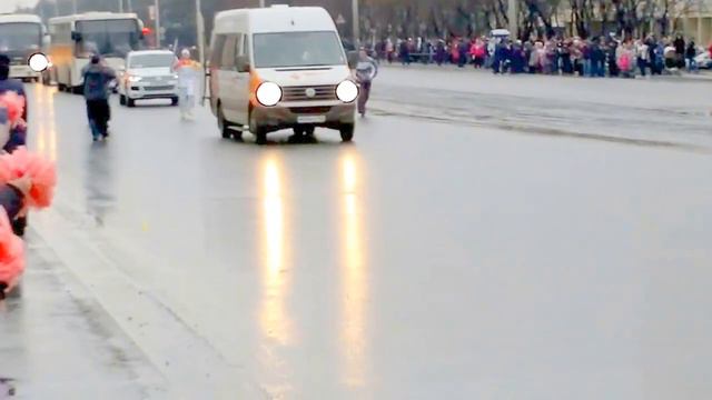 Эстафета Олимпийского огня Сочи 2014 . Кемерово Слот с 87 по 88 смотреть онлайн