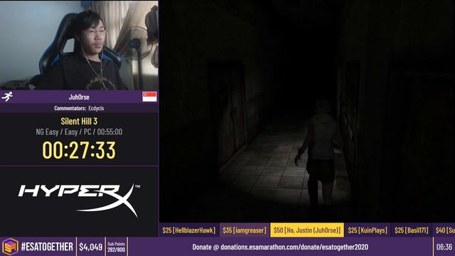 Silent Hill 3 [NG Easy / Easy] by Juh0rse - #ESATogether2020 смотреть онлайн