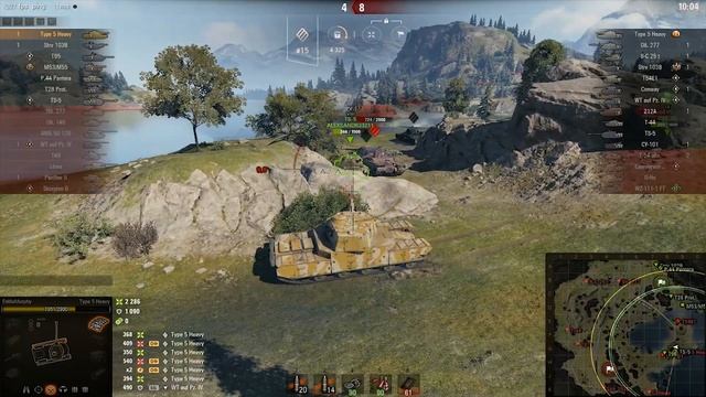 TYPE 5 HEAVY ГАЙД  КАК НА НЁМ НУЖНО ИГРАТЬ