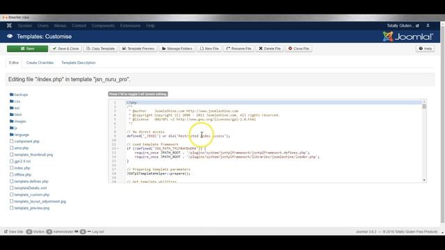 Joomla 3 How to edit template css-php files, create overrides of component layouts смотреть онлайн