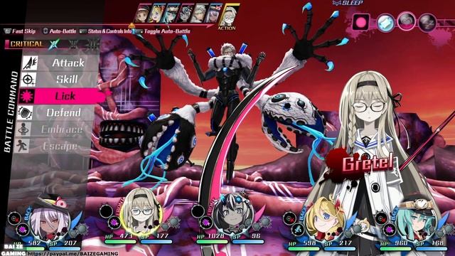 Mary Skelter Finale Final Bosses Cutscenes! Endgame Events! Devouring Armada Tower! смотреть онлайн