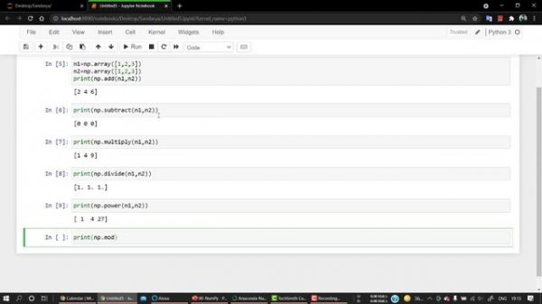 #23 - Arithmetic and Statistical Function | String Operation in Data Science | Data Science Course