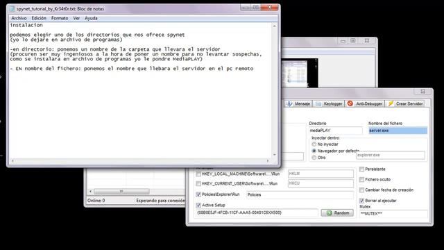 VIDEOtutorial Spynet 2.6 By Kr34t0r
