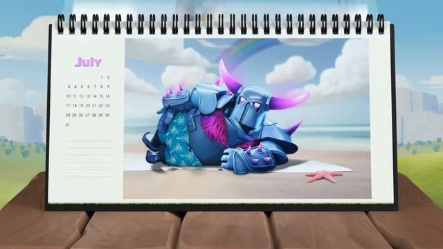 Календарь Clash of Clans 2016 смотреть онлайн