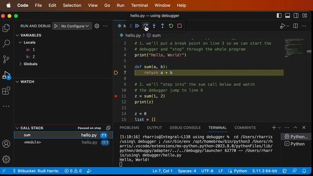 Python Debugging Basics in VS Code Part 1 смотреть онлайн