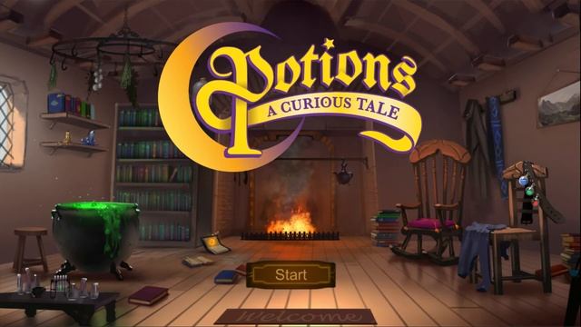 Potions: A Curious Tale - Title Screen смотреть онлайн