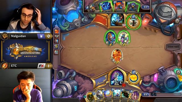 Hearthstone Grandmasters 2019: Nalguidan vs ETC | Week 2 Day 1 | Americas смотреть онлайн