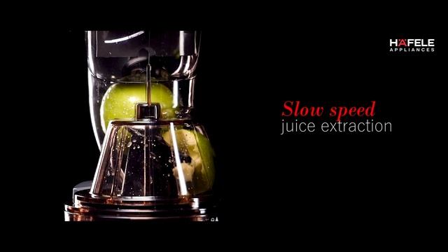 Stay fit with Hafele Magnus Cold Pressed Juicer смотреть онлайн