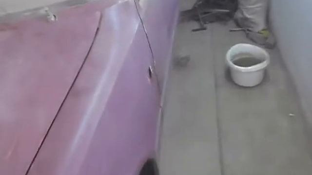 Вытяжка на стапеле Иж Ода.Боковой удар. смотреть онлайн