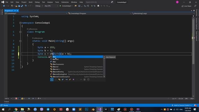 C# - Преобразования типов - 9 смотреть онлайн